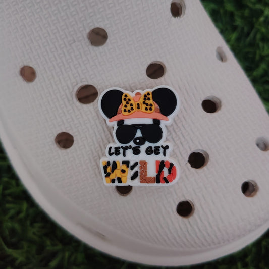 Let's Get Wild Disney Croc Charm